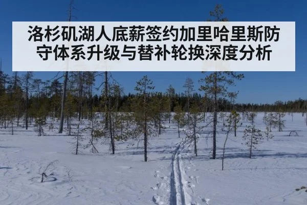 洛杉矶湖人底薪签约加里哈里斯防守体系升级与替补轮换深度分析